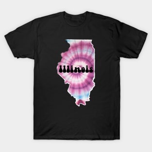 Illinois Tie Dye T-Shirt